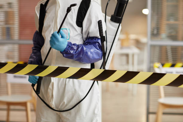 Professional Biohazard technician working in Pineville, SC